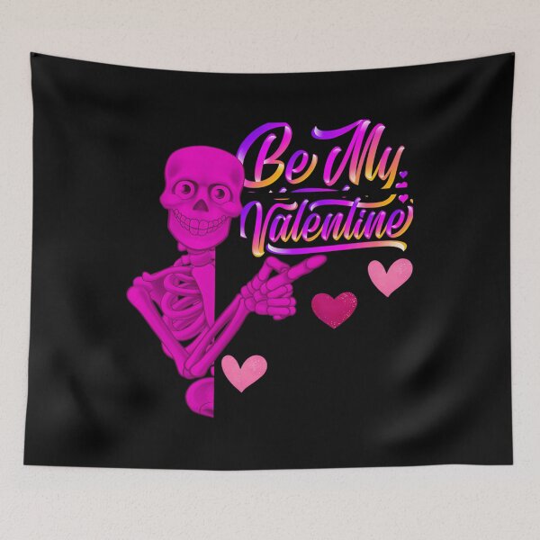 Item preview, Be My Valentine Skeleton Cute Goth designed and sold by zirqzurym17.