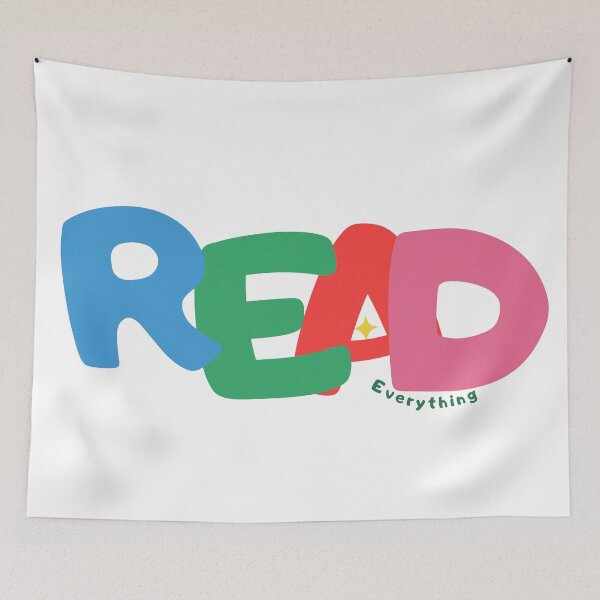 Item preview, Read Everything designed and sold by River Graphic Design.