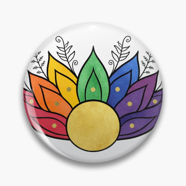 Item preview, Ojibwe Rainbow Bloom designed and sold by Sweetgrass and Soul Studio.