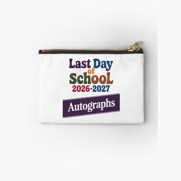 Item preview, LAST DAY OF SCHOOL 2026 Kids AUTOGRAPHS End Year Sign My designed and sold by IdunayaStore.