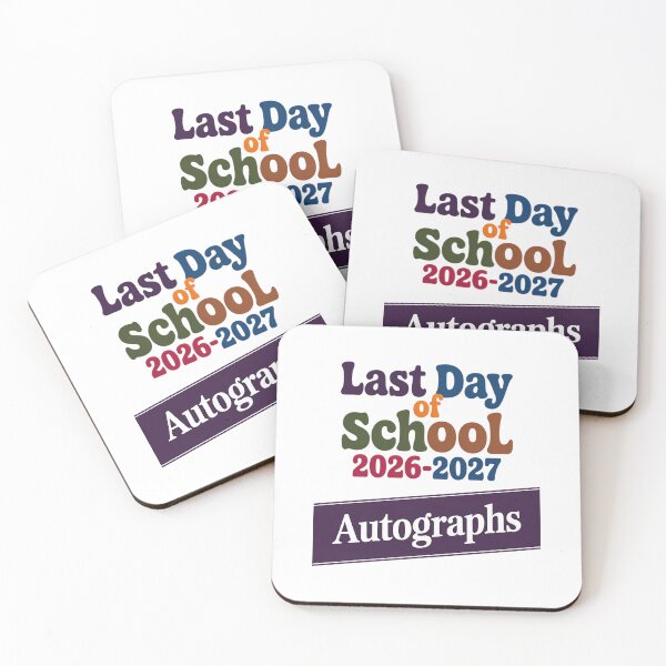 Item preview, LAST DAY OF SCHOOL 2026 Kids AUTOGRAPHS End Year Sign My designed and sold by IdunayaStore.