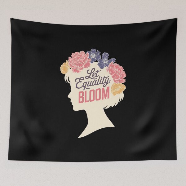 Item preview, Let Equality Bloom Feminist Women's Day Proud Feminists designed and sold by IdunayaStore.