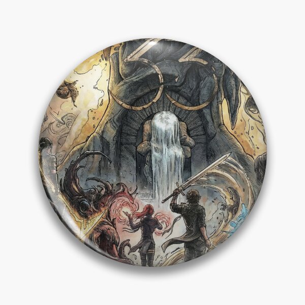 Item preview, Facing the Paintress Clair Obscur Expedition 33 Final Boss Monolith Paint Curse Lumière Chroma Canvas Battle Fan Art Collage Poster T-Shirt Sticker Print Gift designed and sold by Senpaiwaves.