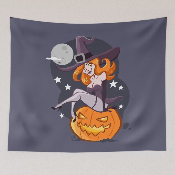 Item preview, Halloween Witch designed and sold by atativiana.