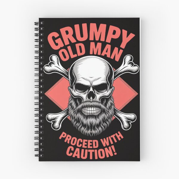 Item preview, Grumpy Old Man Proceed With Caution (on back) designed and sold by rutimenta.