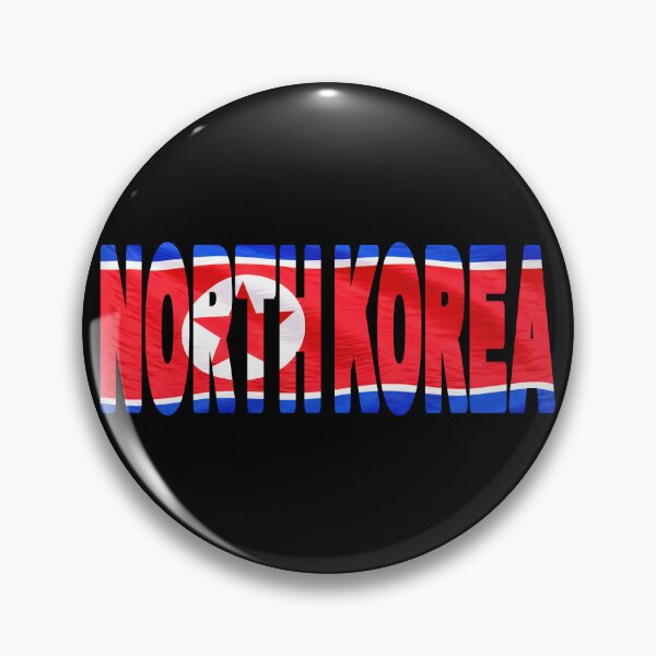 Item preview, NORTH KOREA - Flag Flying in Wind cut to Letters Souvenir Sticker Shirt designed and sold by Adam Gormley.