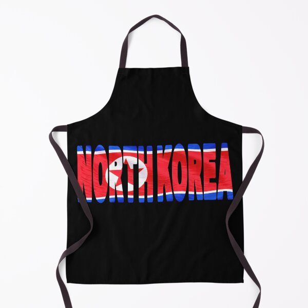 Item preview, NORTH KOREA - Flag Flying in Wind cut to Letters Souvenir Sticker Shirt designed and sold by Adam Gormley.