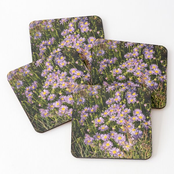 Item preview, Bright Pink Alpine Aster Flower Cluster designed and sold by Barry Callister Photography.