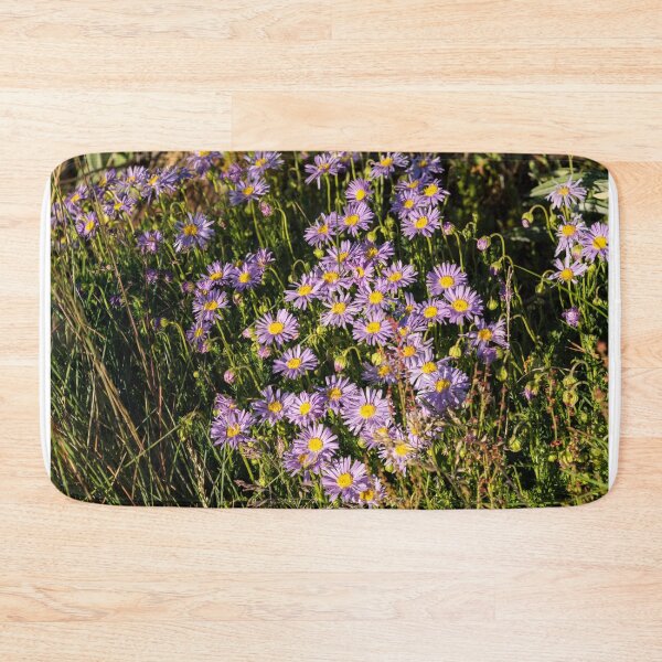 Item preview, Bright Pink Alpine Aster Flower Cluster designed and sold by Barry Callister Photography.