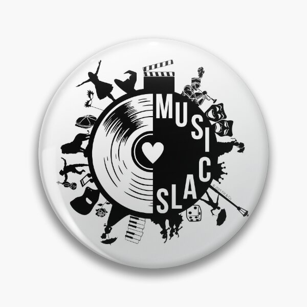 Item preview, I Heart Musicals V2- Black/White designed and sold by Flit & Co..