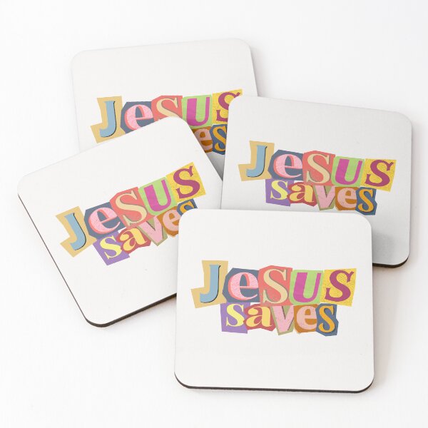 Item preview, Jesus Saves Magazine Letters designed and sold by kamcoates.