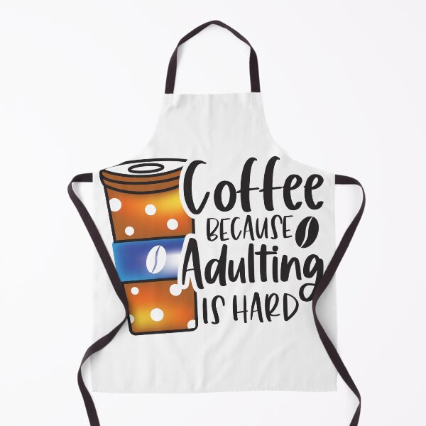 Item preview, Coffee Because Adulting Is Hard Shirt - Funny Life Struggles Tee - Sarcastic Millennial Gift designed and sold by ChameraDesign.