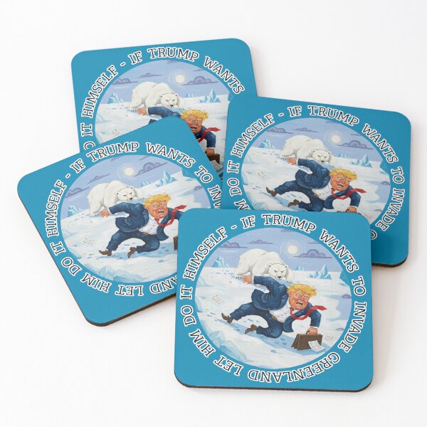 Item preview, Let Trump Invade Greenland Himself designed and sold by irregulargoods.
