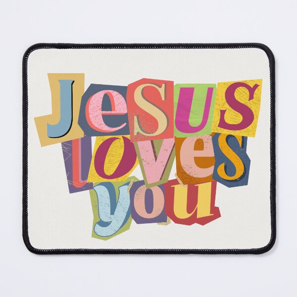 Item preview, Jesus loves you magazine letters designed and sold by kamcoates.