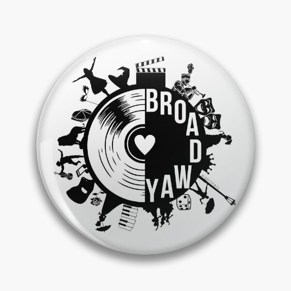Item preview, I Heart Broadway V2- Black/White designed and sold by Flit & Co..