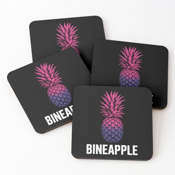 Item preview, LGBT-Q Bi-Sexual Pineapple Tropical Summer Cool Pride designed and sold by IdunayaStore.