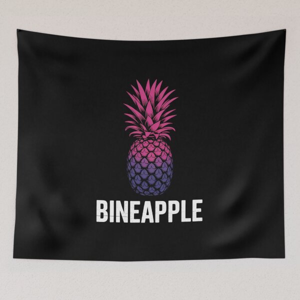 Item preview, LGBT-Q Bi-Sexual Pineapple Tropical Summer Cool Pride designed and sold by IdunayaStore.