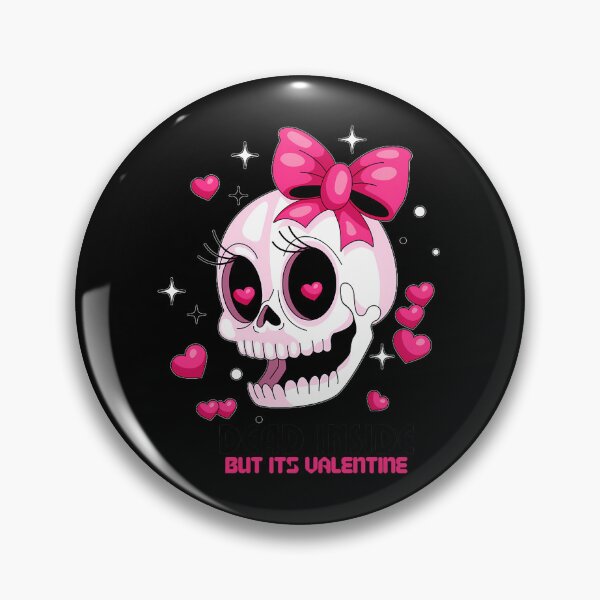 Item preview, Dead Inside But Its Valentine Dark Humor Skeleton designed and sold by zirqzurym17.