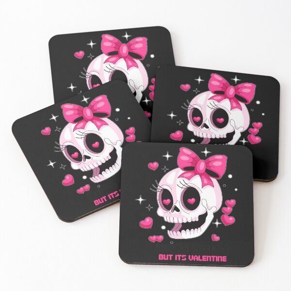 Item preview, Dead Inside But Its Valentine Dark Humor Skeleton designed and sold by zirqzurym17.