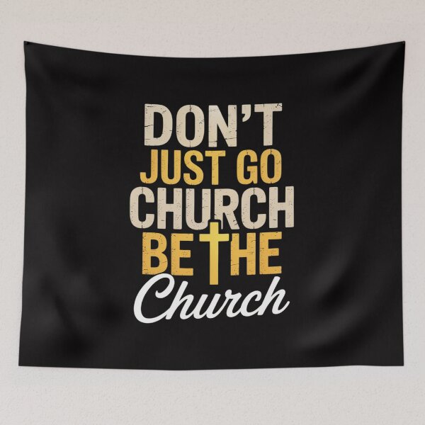 Item preview, Don't Just Go To Church Be The Church Cross designed and sold by MatthewJordas.
