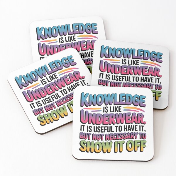 Item preview, Knowledge is like underwear .. designed and sold by trendspatterns.