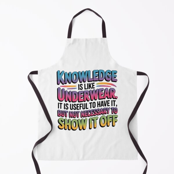 Item preview, Knowledge is like underwear .. designed and sold by trendspatterns.