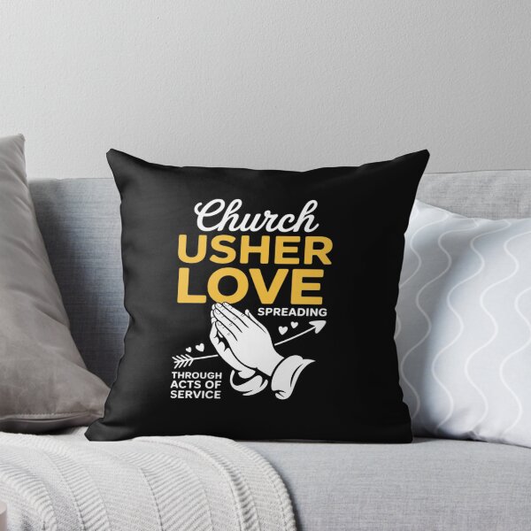 Item preview, Church Usher Spreading Love Lord God Lover designed and sold by AmandasHastie.