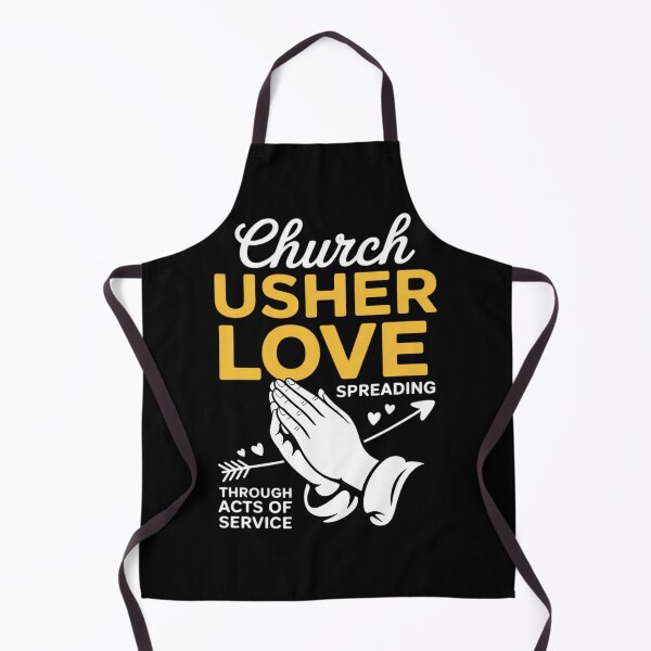 Item preview, Church Usher Spreading Love Lord God Lover designed and sold by AmandasHastie.