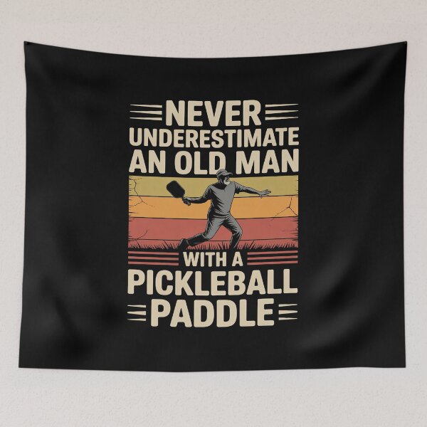 Item preview, Cool Pickleball Art For Men Grandpa Paddle Pickleball Player designed and sold by AmandasHastie.