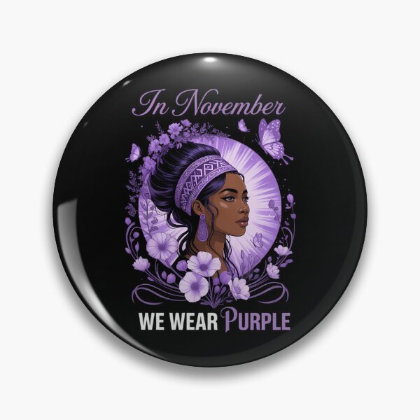 Item preview, Pancreatic Cancer Awareness In November We Wear Purple designed and sold by FaithAbbott.