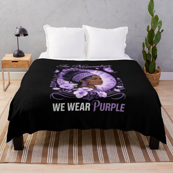Item preview, Pancreatic Cancer Awareness In November We Wear Purple designed and sold by FaithAbbott.