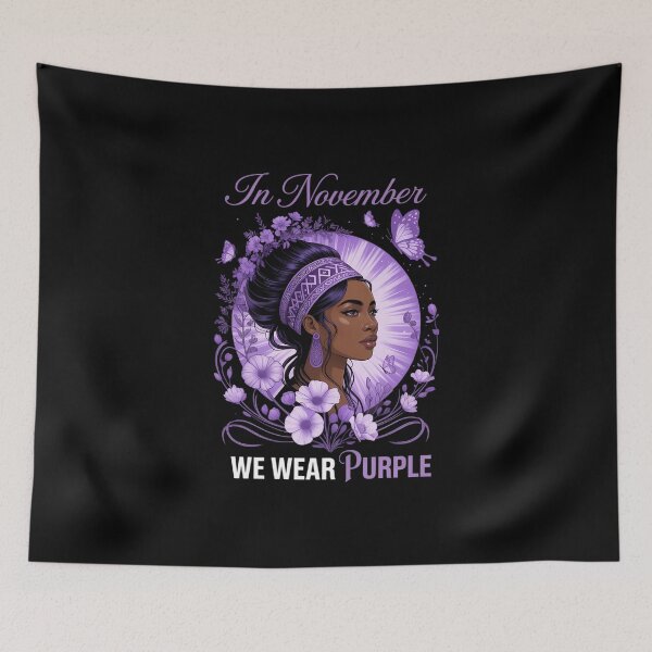 Item preview, Pancreatic Cancer Awareness In November We Wear Purple designed and sold by FaithAbbott.