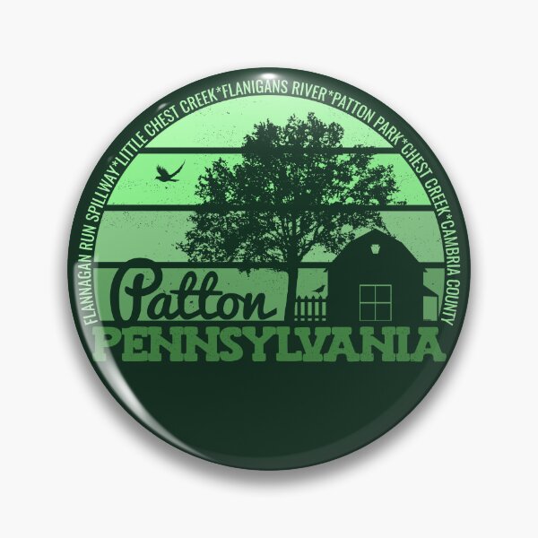 Item preview, Patton Pennsylvania Sunset Retro Vintage Local Pride Logo designed and sold by CRHPOD20.