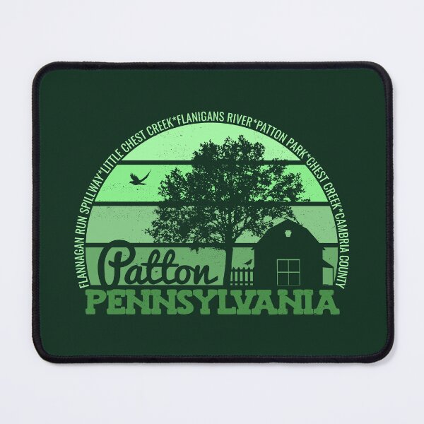 Item preview, Patton Pennsylvania Sunset Retro Vintage Local Pride Logo designed and sold by CRHPOD20.