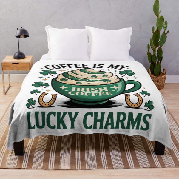 Item preview, St Patrick's Day Coffee Is My Lucky Charms designed and sold by AsteriskDatBArt.