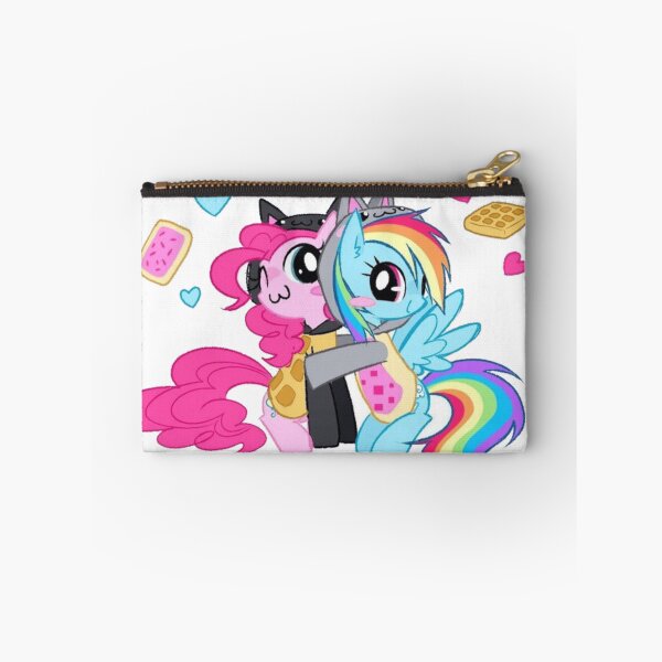 Item preview, rainbowdash and pinkie pie wearing nyan cat and tac nayn designed and sold by 444_Aaron_444.