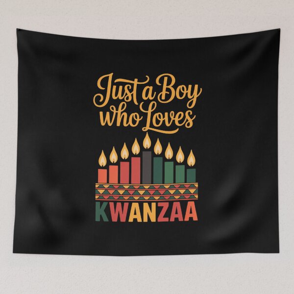 Item preview, A Boy Who Loves Kwanzaa Kinara African Pride designed and sold by FaithAbbott.