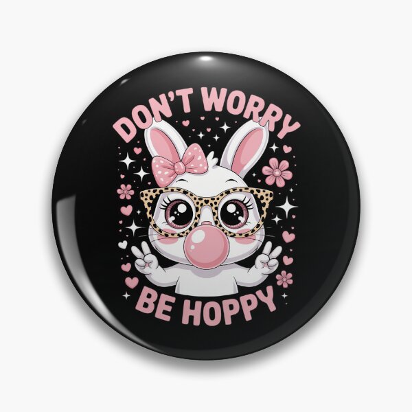 Item preview, Happy Easter Groovy Bunny Face Don't Worry Be Hoppy designed and sold by IdunayaStore.