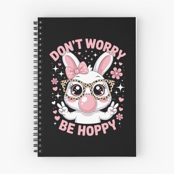 Item preview, Happy Easter Groovy Bunny Face Don't Worry Be Hoppy designed and sold by IdunayaStore.