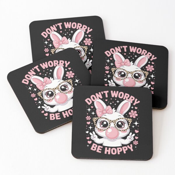 Item preview, Happy Easter Groovy Bunny Face Don't Worry Be Hoppy designed and sold by IdunayaStore.