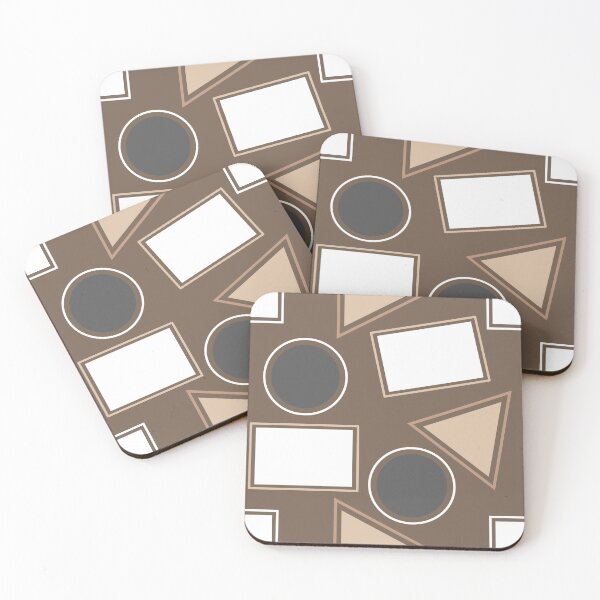 Item preview, Geometric Shapes Pattern – Modern Abstract Design 3 designed and sold by OmikronStore.