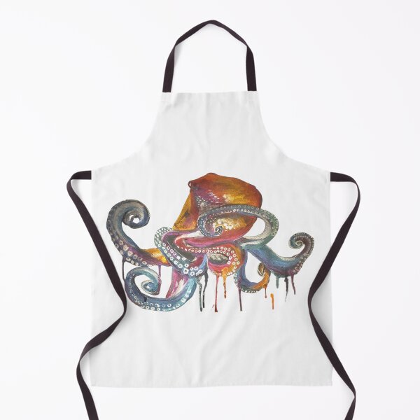 Item preview, Rainbow octopus squid designed and sold by Galianoartist.