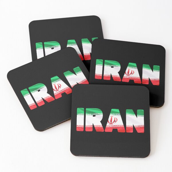 Item preview, IRAN - Flag Flying in Wind cut to Letters Souvenir Sticker Shirt designed and sold by Adam Gormley.