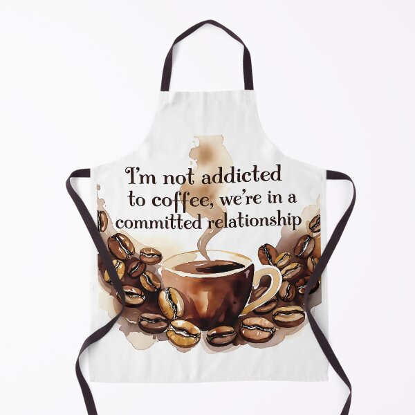 Item preview, Coffee Addict We're in a Committed Relationship Humor designed and sold by Inkdropivory.