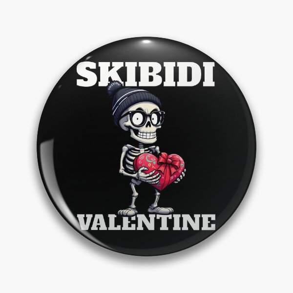 Item preview, Funny Sigma Skeleton Valentine Heart Meme designed and sold by zirqzurym17.