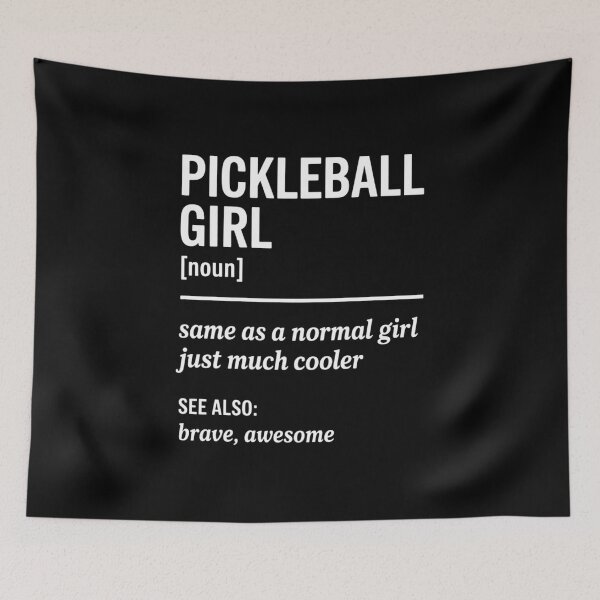 Item preview, Pickleball Quote Definition designed and sold by IdunayaStore.
