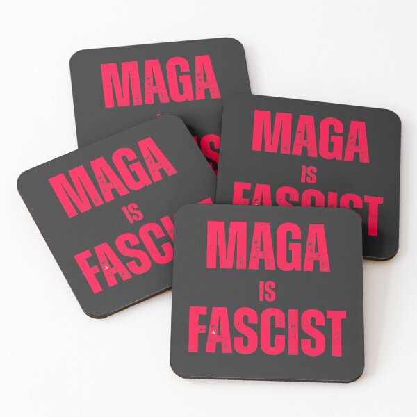 Item preview, MAGA is FASCIST - Anti Trump - Pro Democracy designed and sold by EvergreenRevolt.