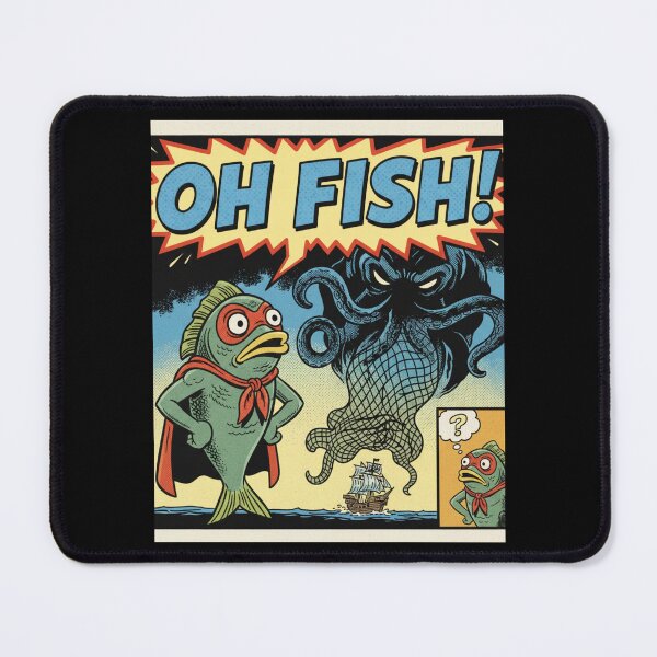 Item preview, Oh Fish - When the Ocean Fights Back designed and sold by camostore23.