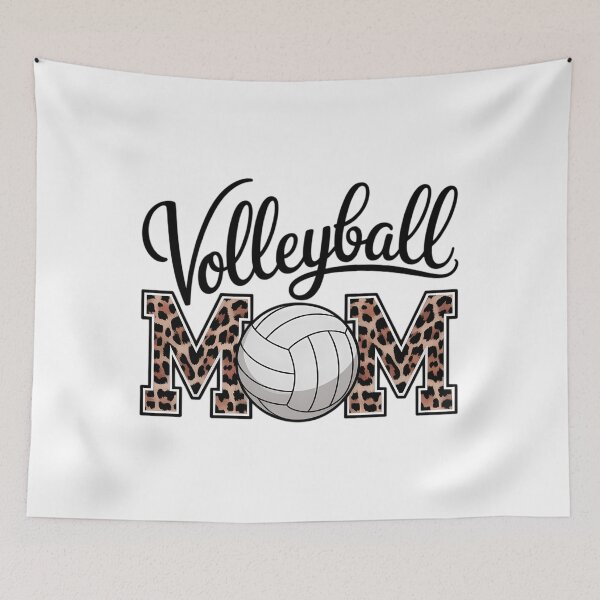 Item preview, Volleyball Mom Leopard Funny Ball Mom Mother's Day designed and sold by AsteriskDatBArt.