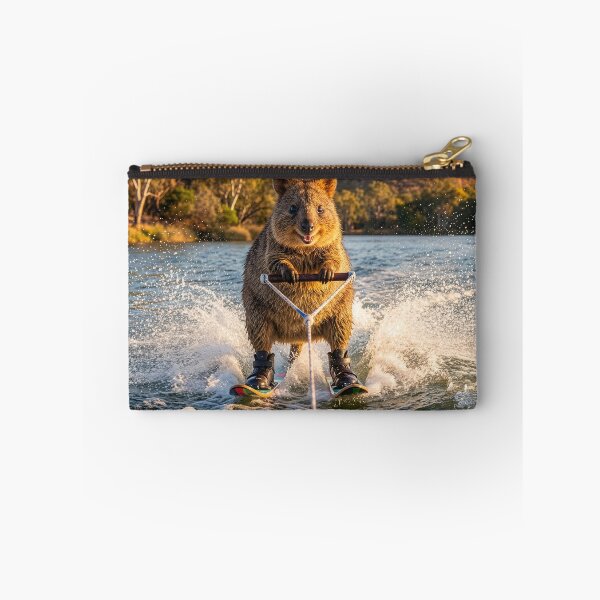 Item preview, Quokka Waterskiing on a Lake designed and sold by Tridentulus.